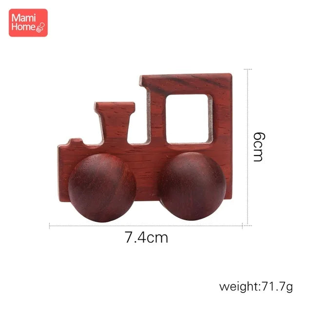 Wooden Montessori Baby wooden Dragging Toys
