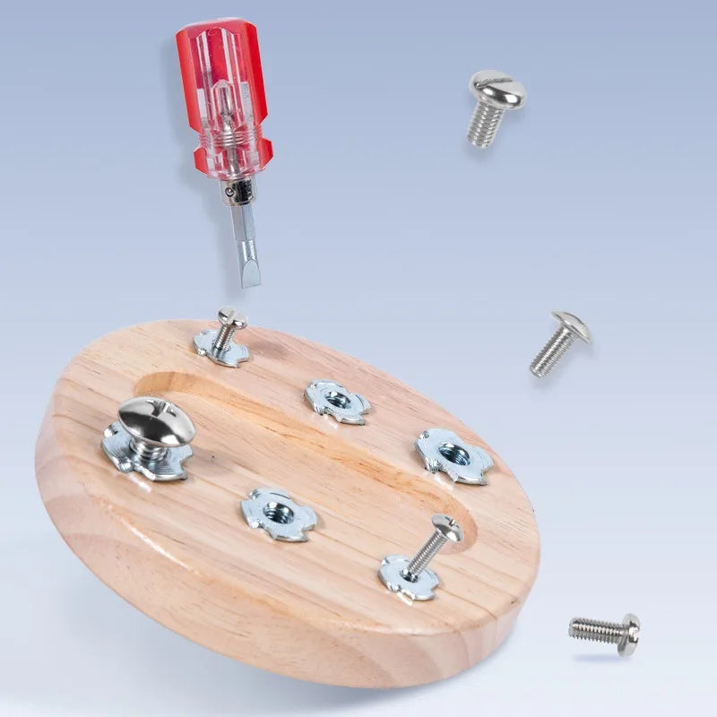 Montessori Busy Bus - Nuts and Bolts