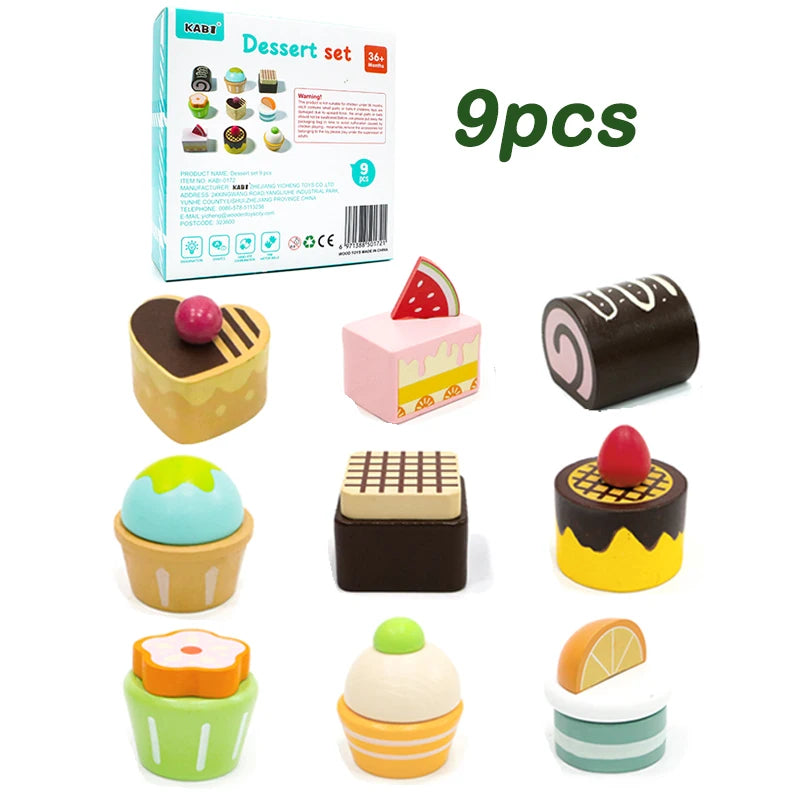 Montessori Wooden Kitchen Pretend Play