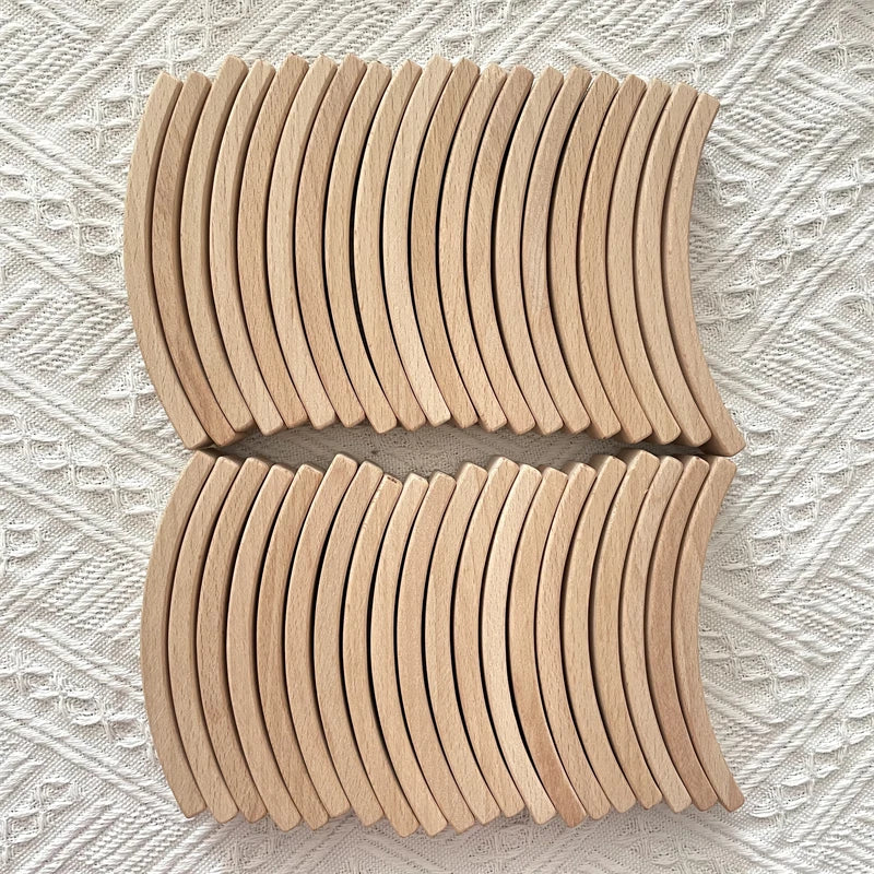 Wood Mandala  Loose Parts  Montessori Educational Wooden Toys