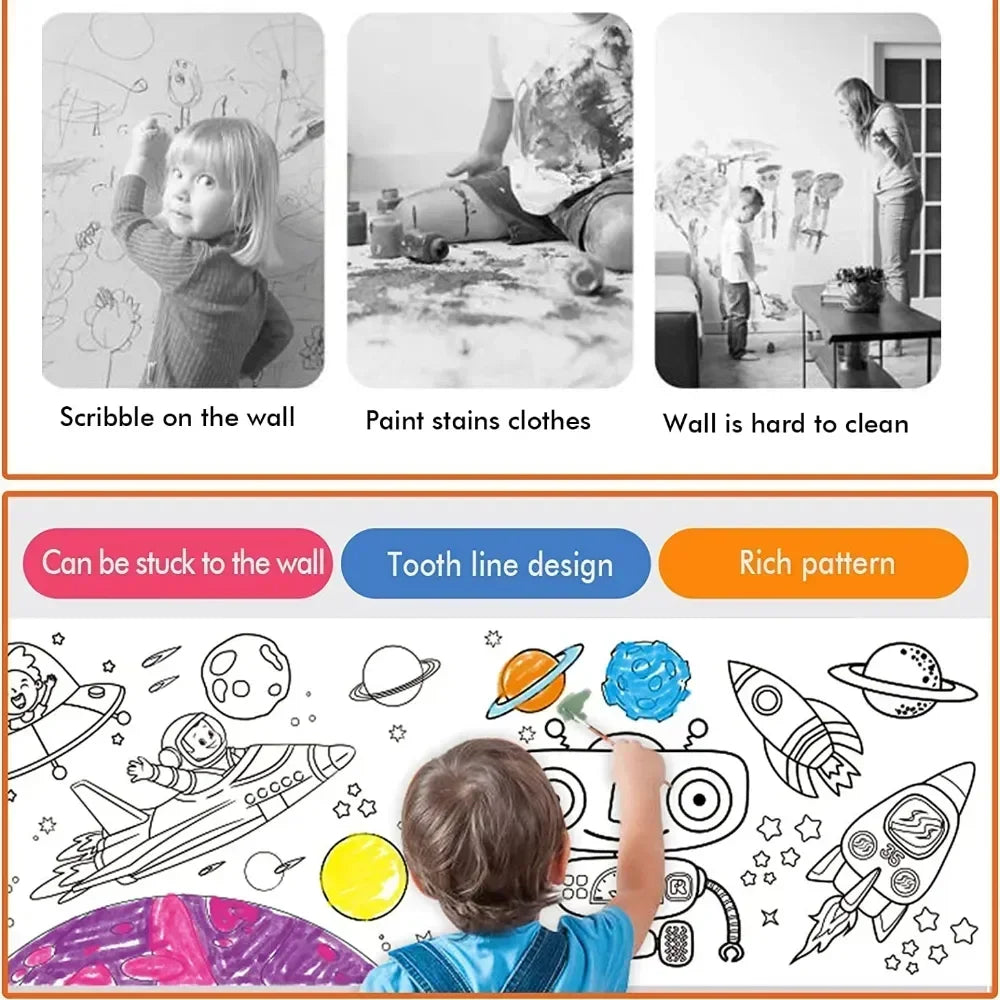 Children's Drawing Paper Roll