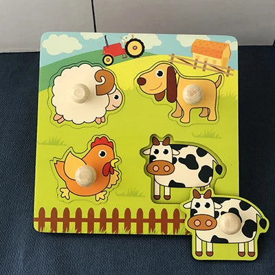 Montessori Baby Toys Wooden Maze