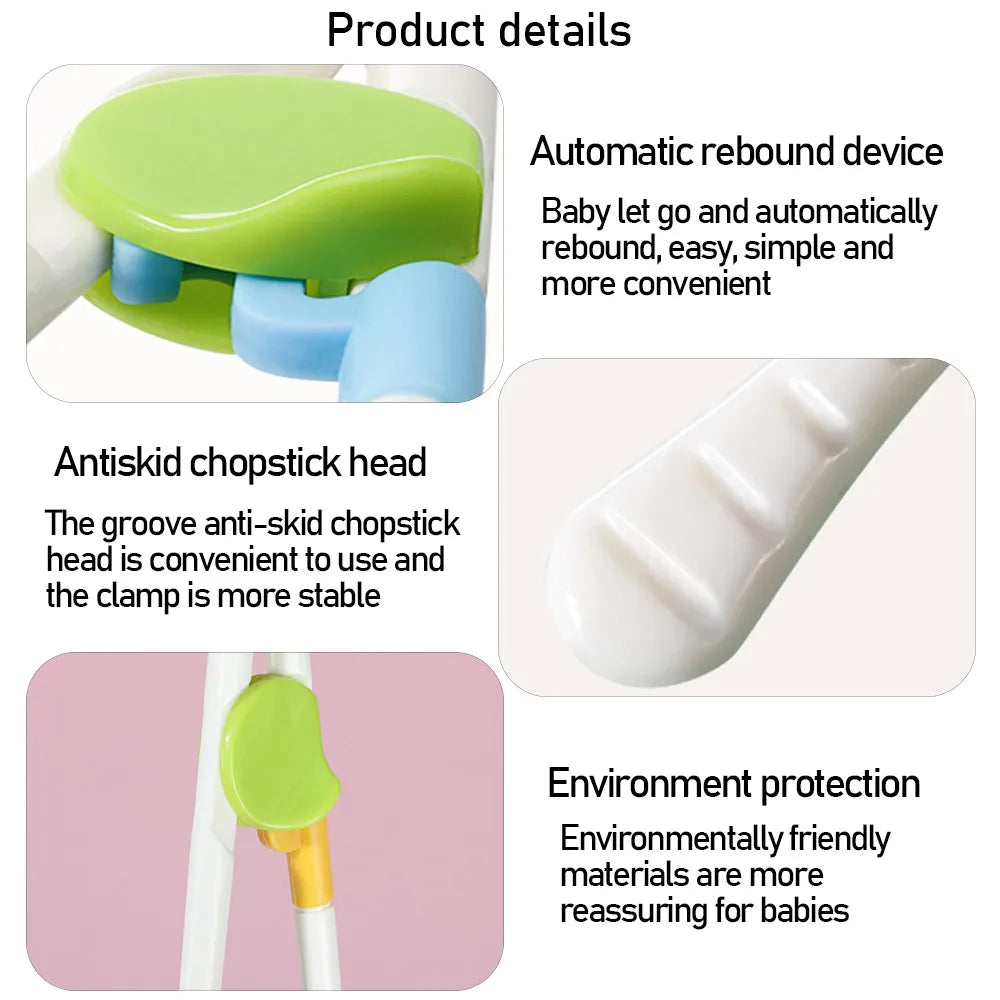 1 Pair Chopsticks For Baby  Fun Learning