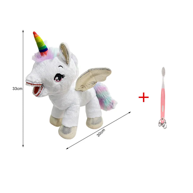 Dental Plush Toys With Teeth and Toothbrush