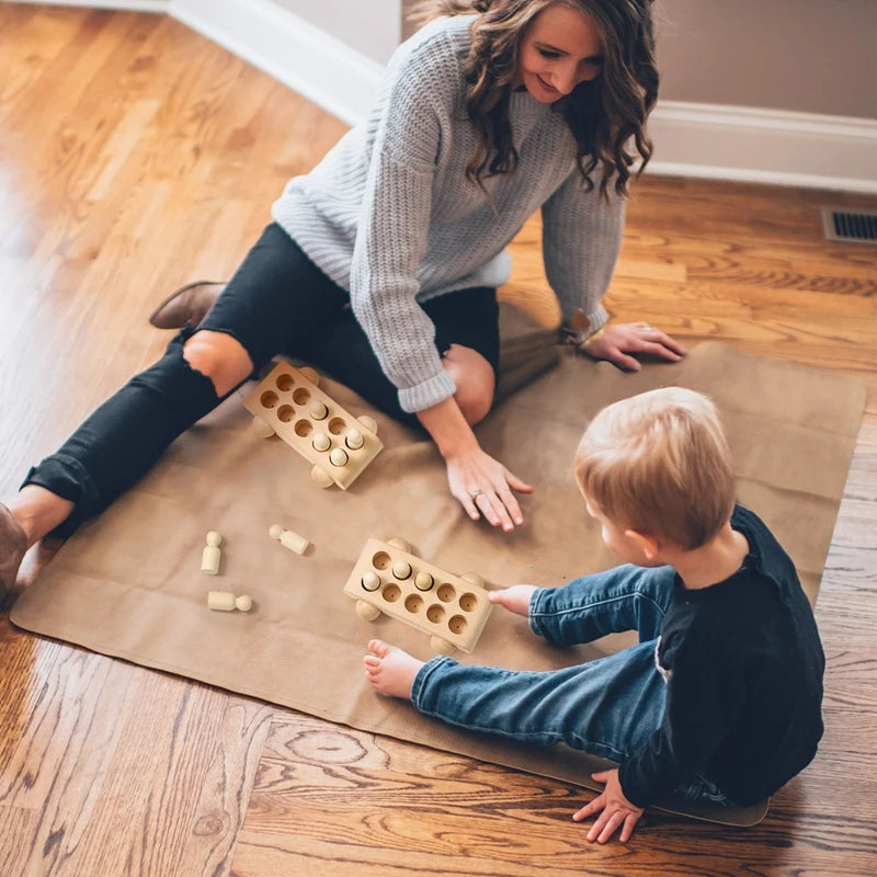 Montessori Wooden Bus