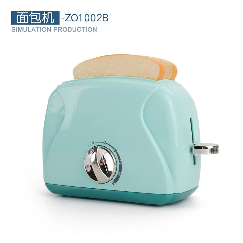 New Children Kitchen Washing Machine, Bread Maker, Microwave Oven.