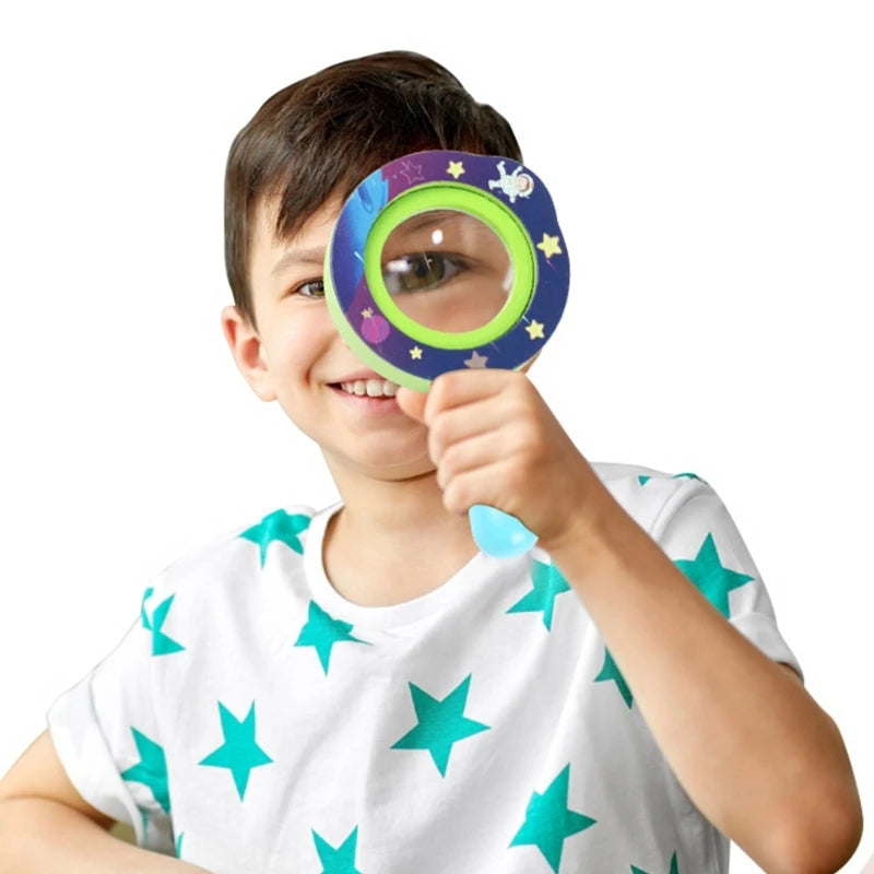 Wooden Handheld  Magnifying Glass