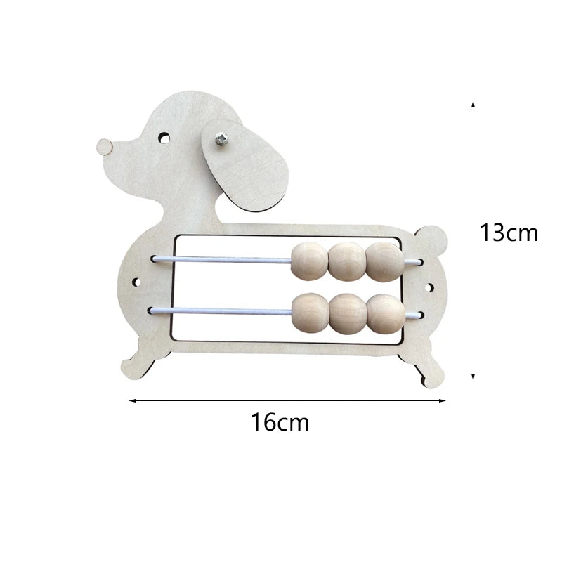 Montessori Basic Skills Learning Busy Board Accessories