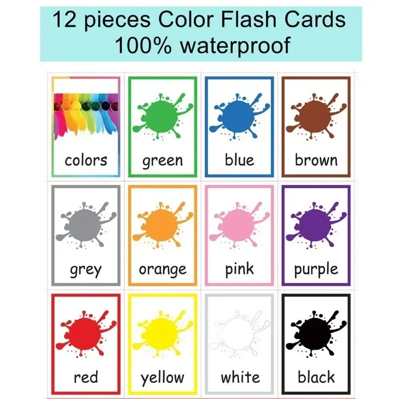 Montessori Emotion, Weather Learning Flash Cards