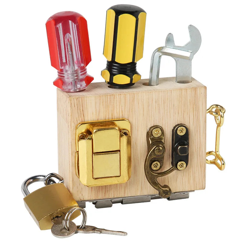 Montessori Busy Bus - Nuts and Bolts