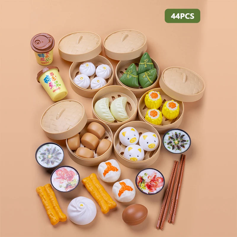 Miniature Steamer, Buns, Dumplings, Chinese Food
