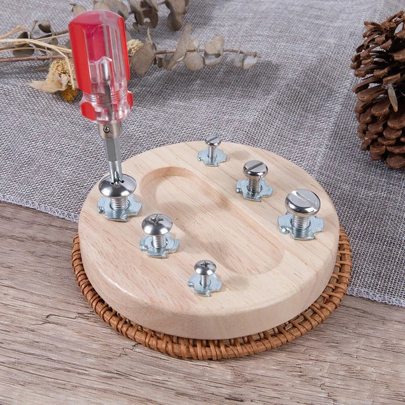 Montessori Busy Bus - Nuts and Bolts