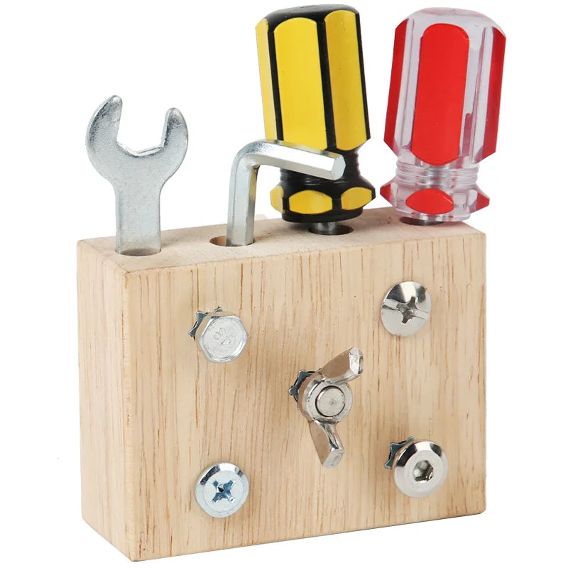 Montessori Busy Bus - Nuts and Bolts