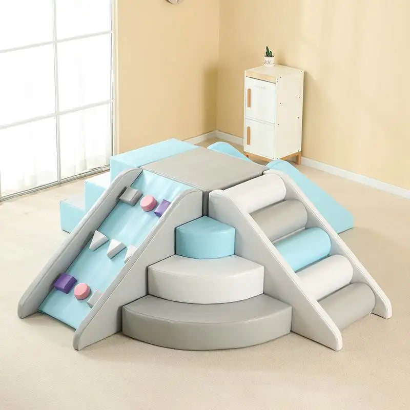 Children's software sensory training Corner climbing slide