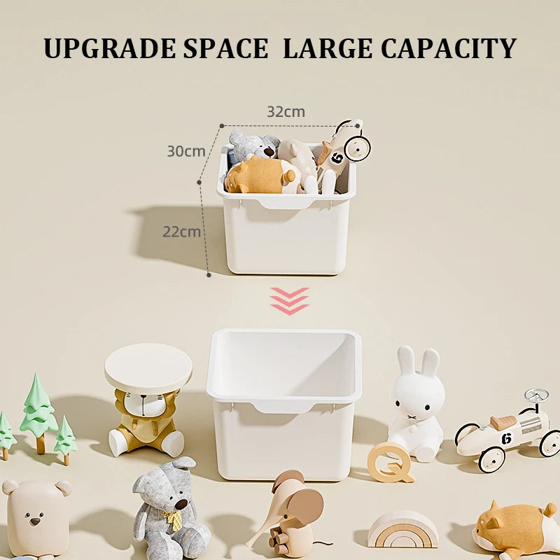 Large Capacity Children's Toy Storage Cabinet Multi-Layer Combination Books Clothes Organizer Shelf Home Furniture Storage Rack