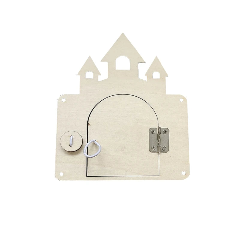 Montessori Basic Skills Learning Busy Board Accessories