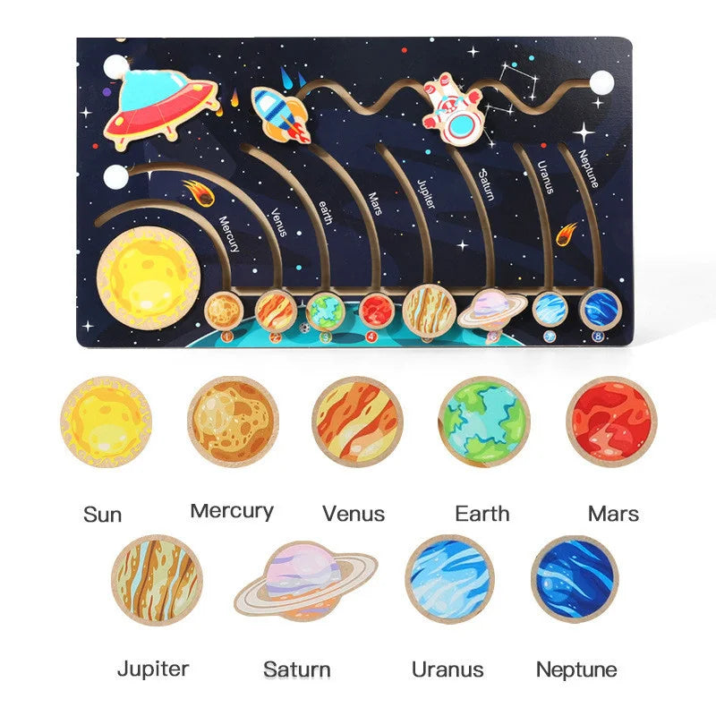 Montessori Basic Skills Learning Busy Board Accessories