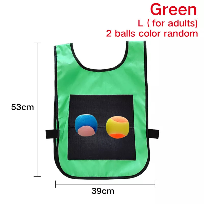 New Outdoor Sticky Ball Vest