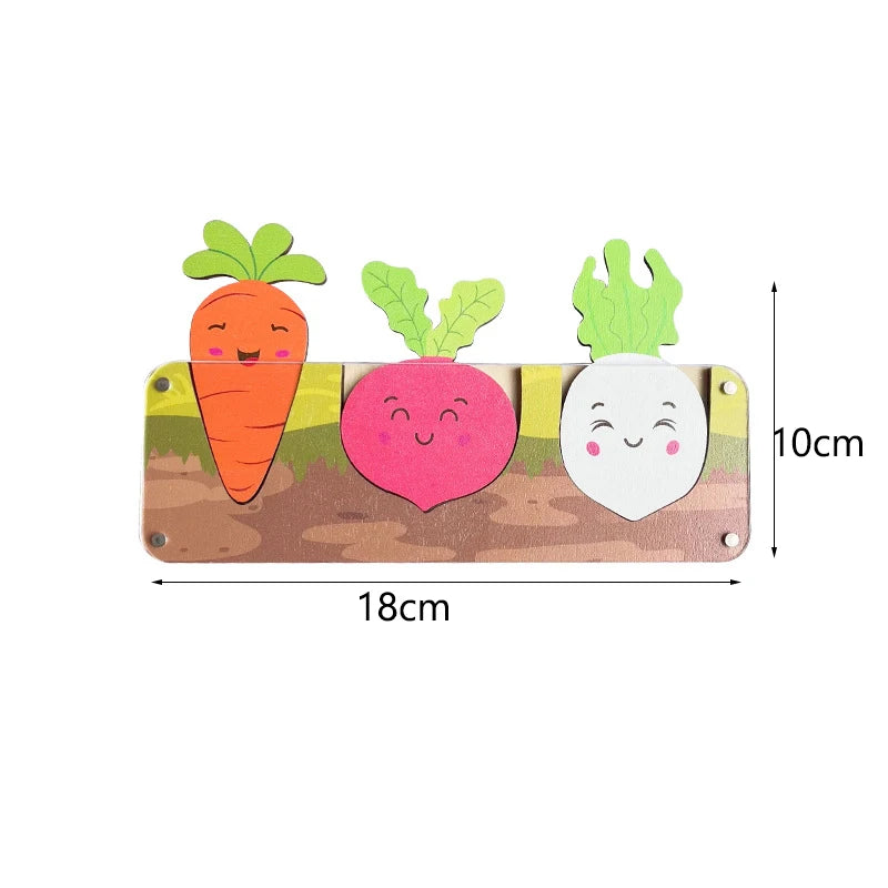 Montessori Basic Skills Learning Busy Board Accessories
