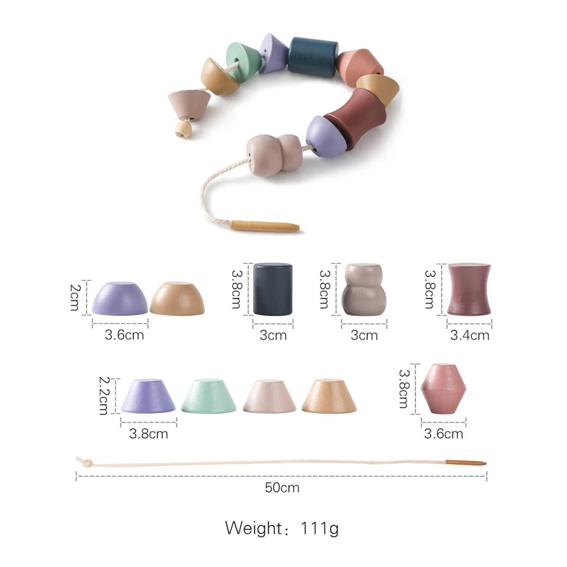 Wooden Montessori Toy Simulation Kitchen Cooking