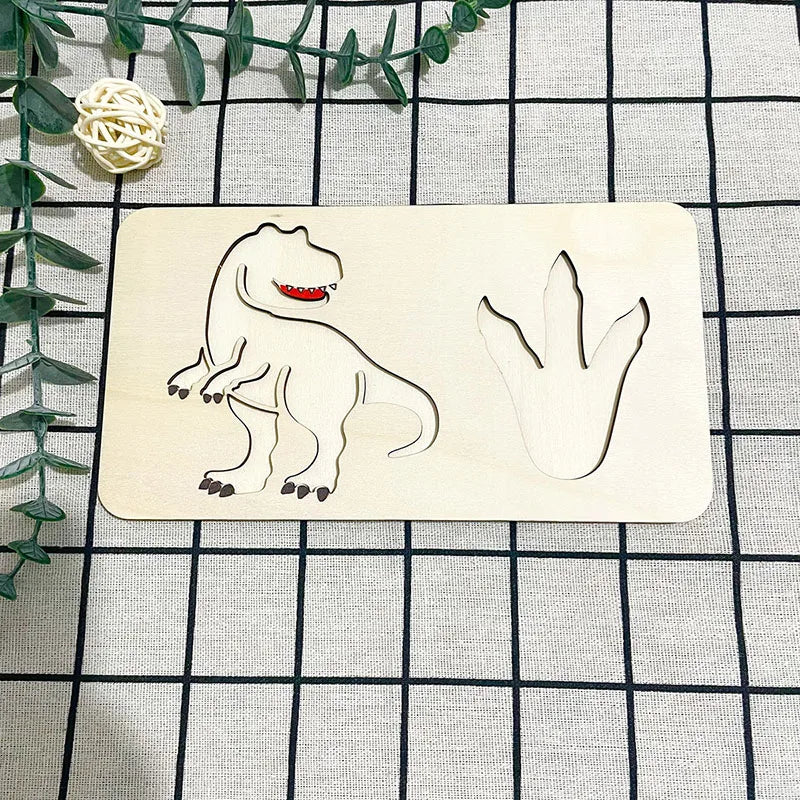Wooden Animal Sensory Tray