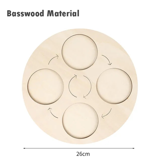 New Animal Life Cycle Board Children Toys Montessori Teaching Aids Plant Animal Growth Cycle Model Set Preschool Cognitive Toys