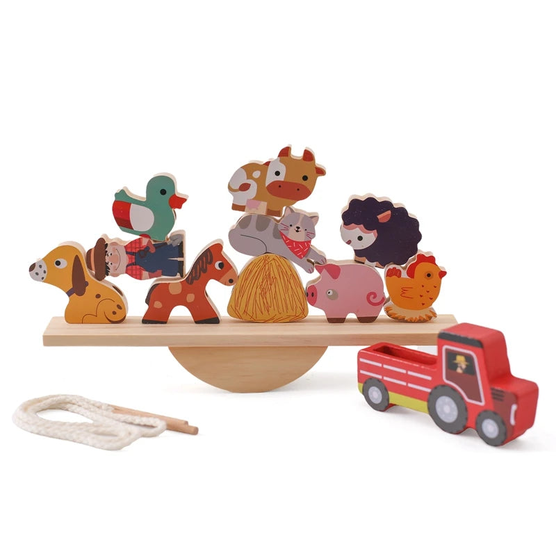 Montessori Sensory Stacking Toys For Baby