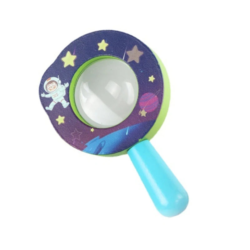 Wooden Handheld  Magnifying Glass