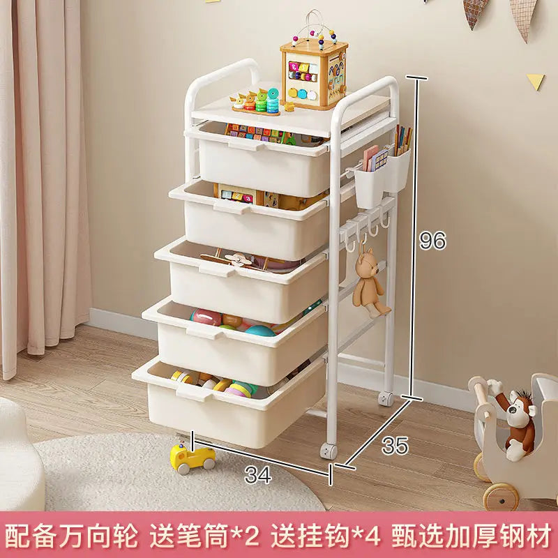 Simple Bookshelves, Floor Shelves, Children's Bookcase