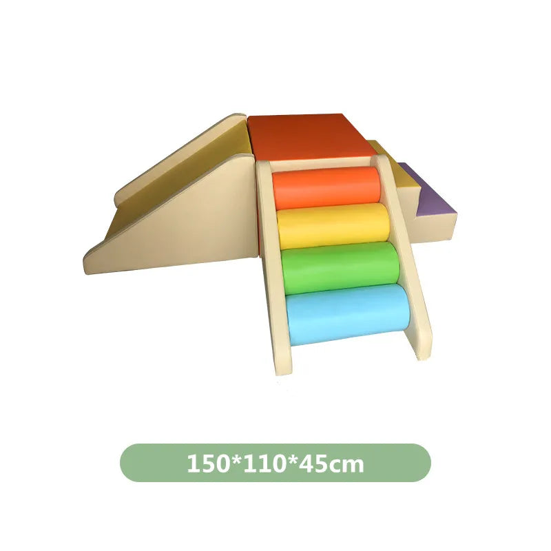 Children's software sensory training Corner climbing slide
