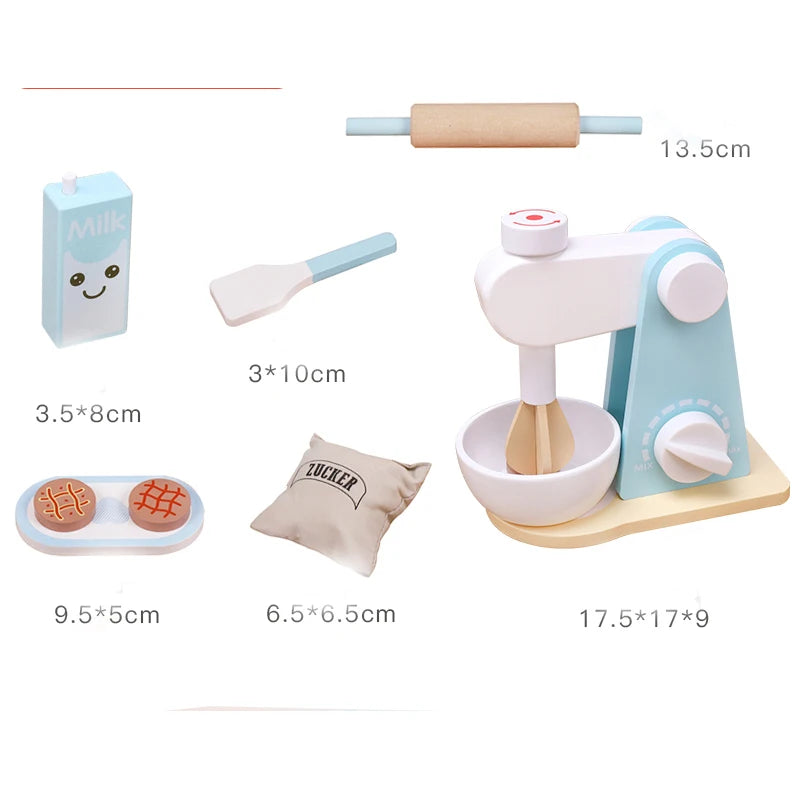 Wooden Kitchen  Food Mixer