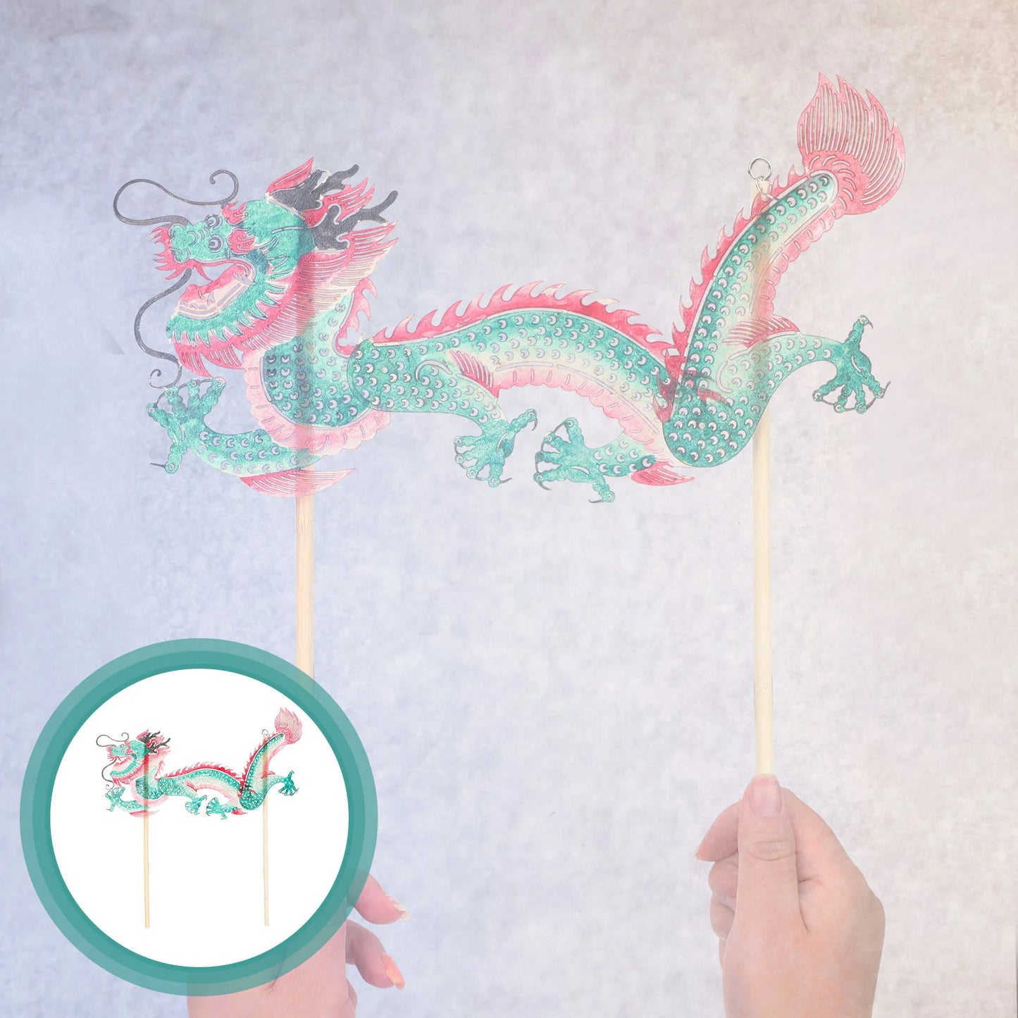 Dragon Puppets Shadow Play