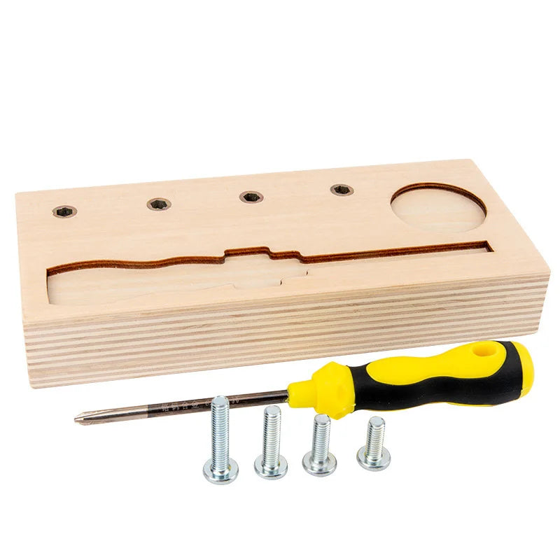 Montessori Busy Bus - Nuts and Bolts