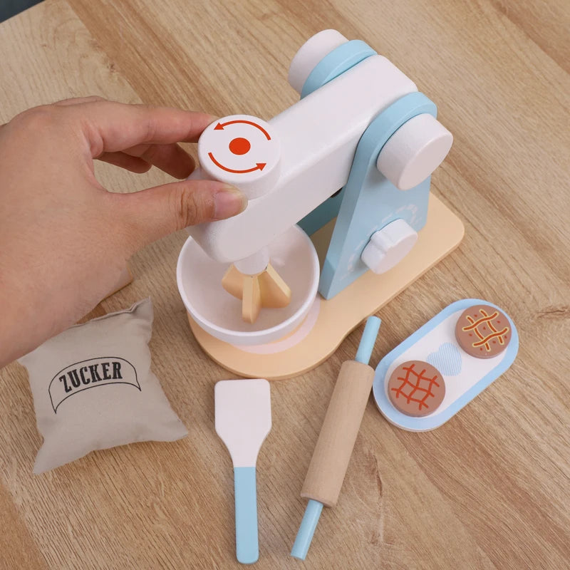 Wooden Kitchen  Food Mixer
