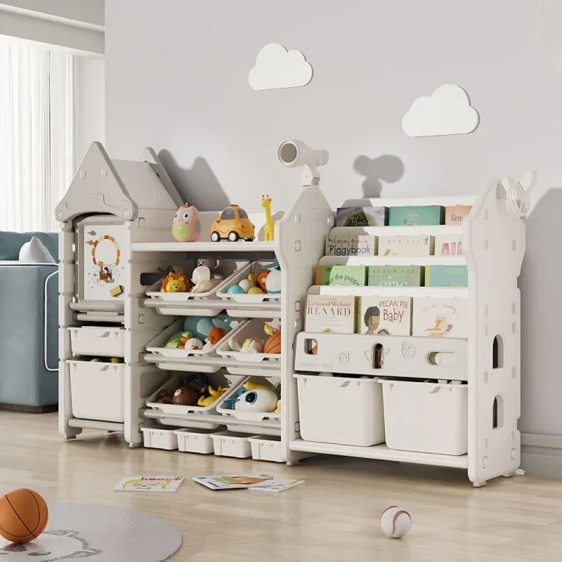 Furniture  Montessori Bookshelf Kids Book Shelf  Storage Book Organizer for Kids Children's Toy  Storage Box Desktop Bookshelf