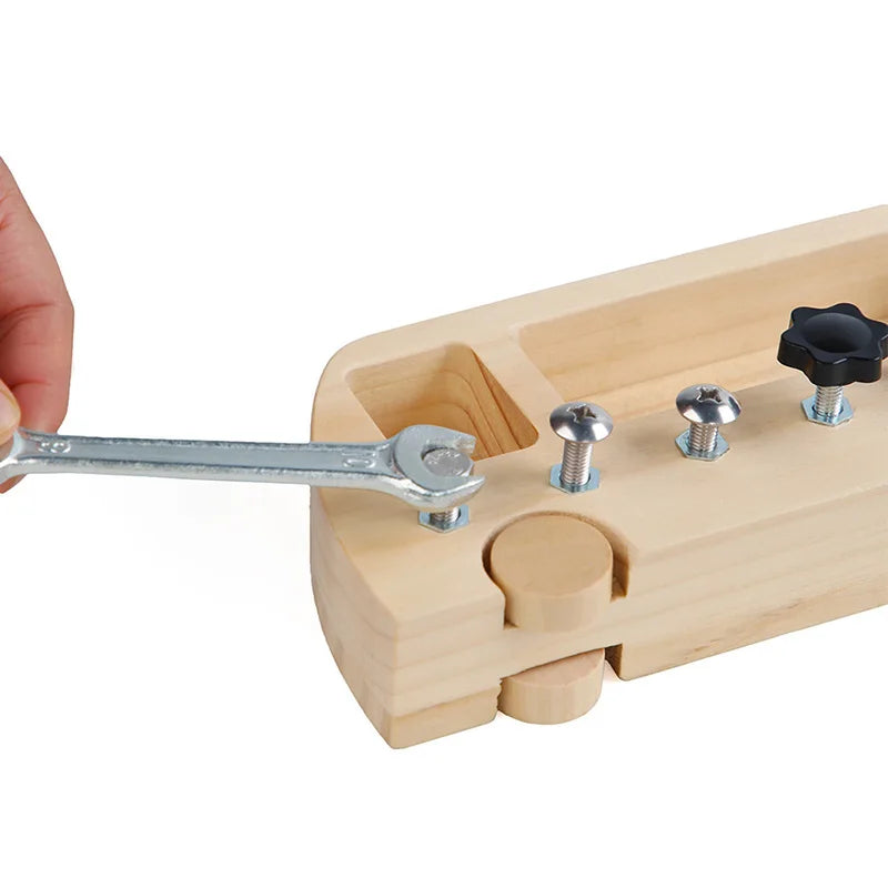 Montessori Busy Bus - Nuts and Bolts