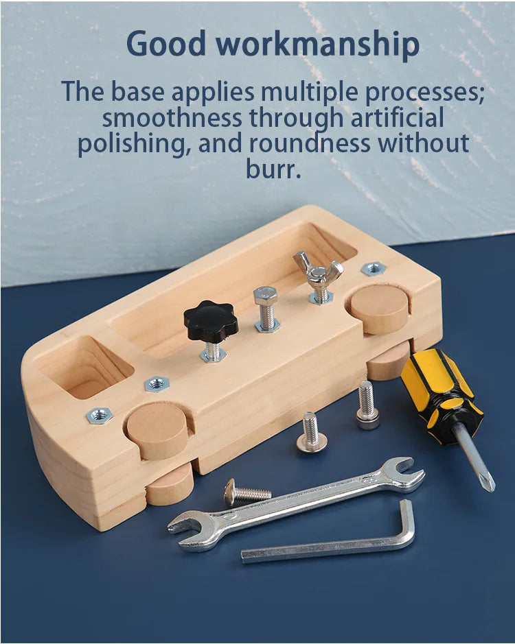 Montessori Busy Bus - Nuts and Bolts
