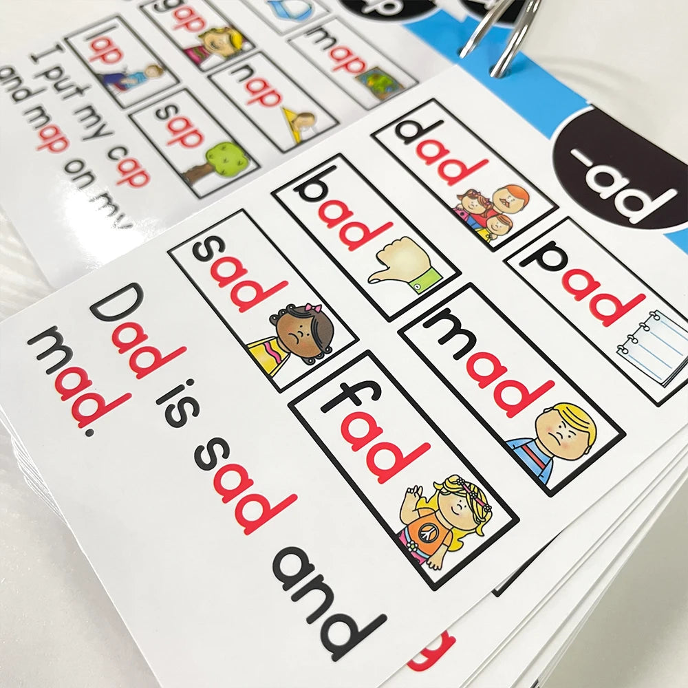 Montessori Phonics Learning Cards