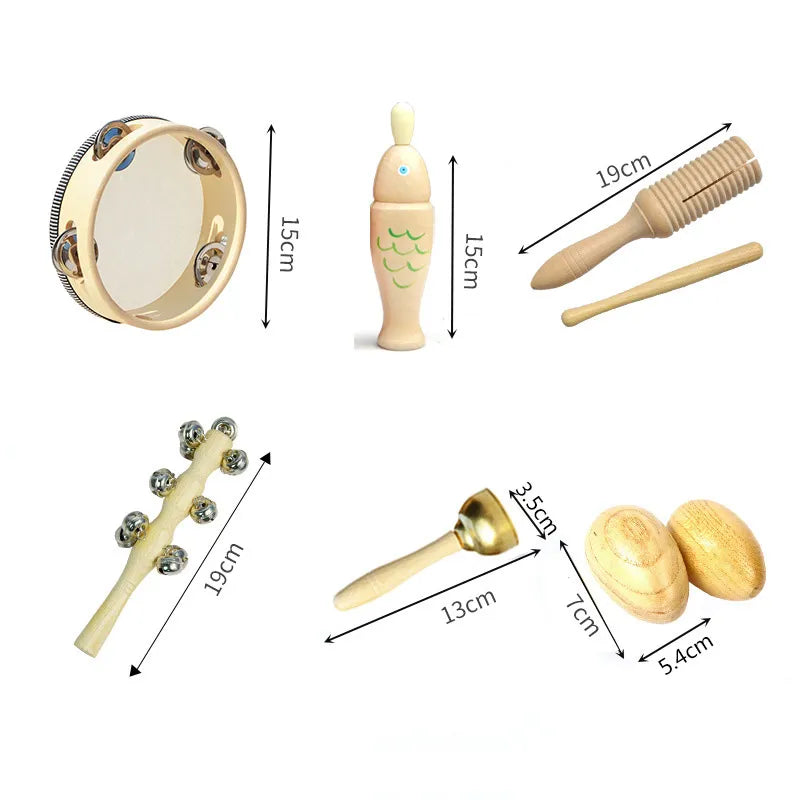 Wooden Musical Percussion Instruments