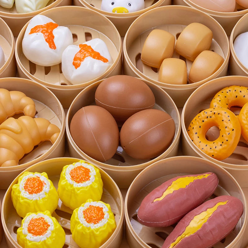 Miniature Steamer, Buns, Dumplings, Chinese Food