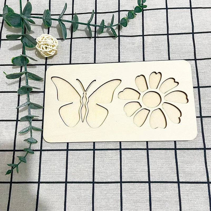 Wooden Animal Sensory Tray
