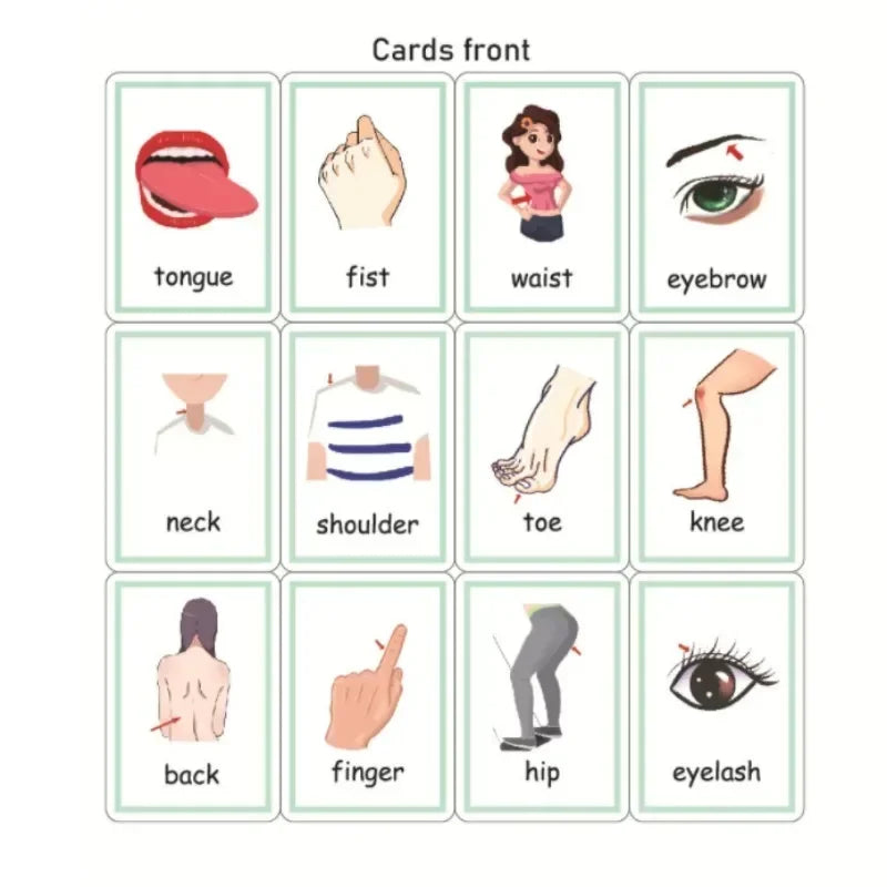 Montessori Emotion, Weather Learning Flash Cards